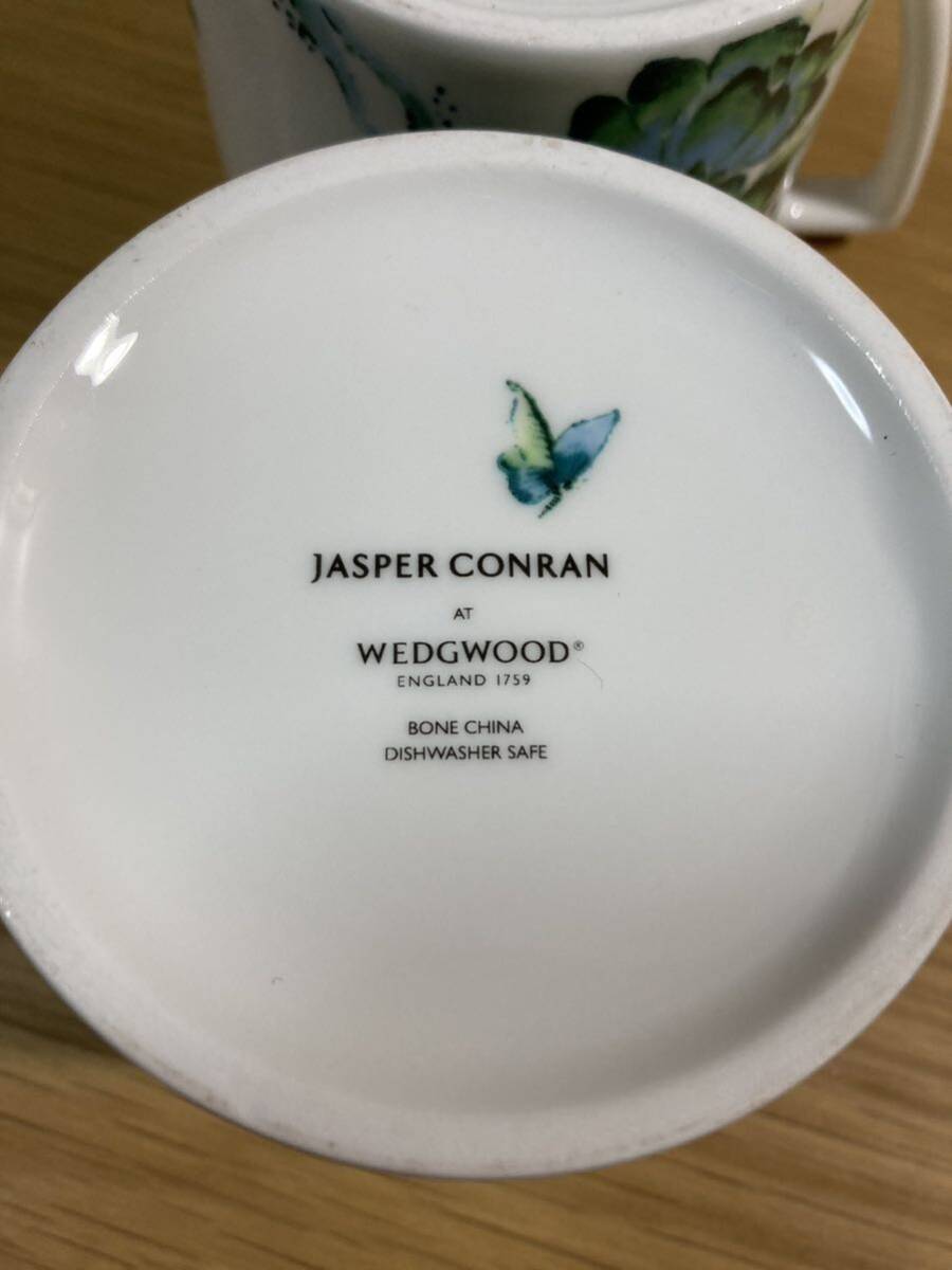 ▼ウェッジウッド≪ジャスパーコンラン マグカップ 2個≫WEDGWOOD シノワズリ シノワズリホワイト_画像5