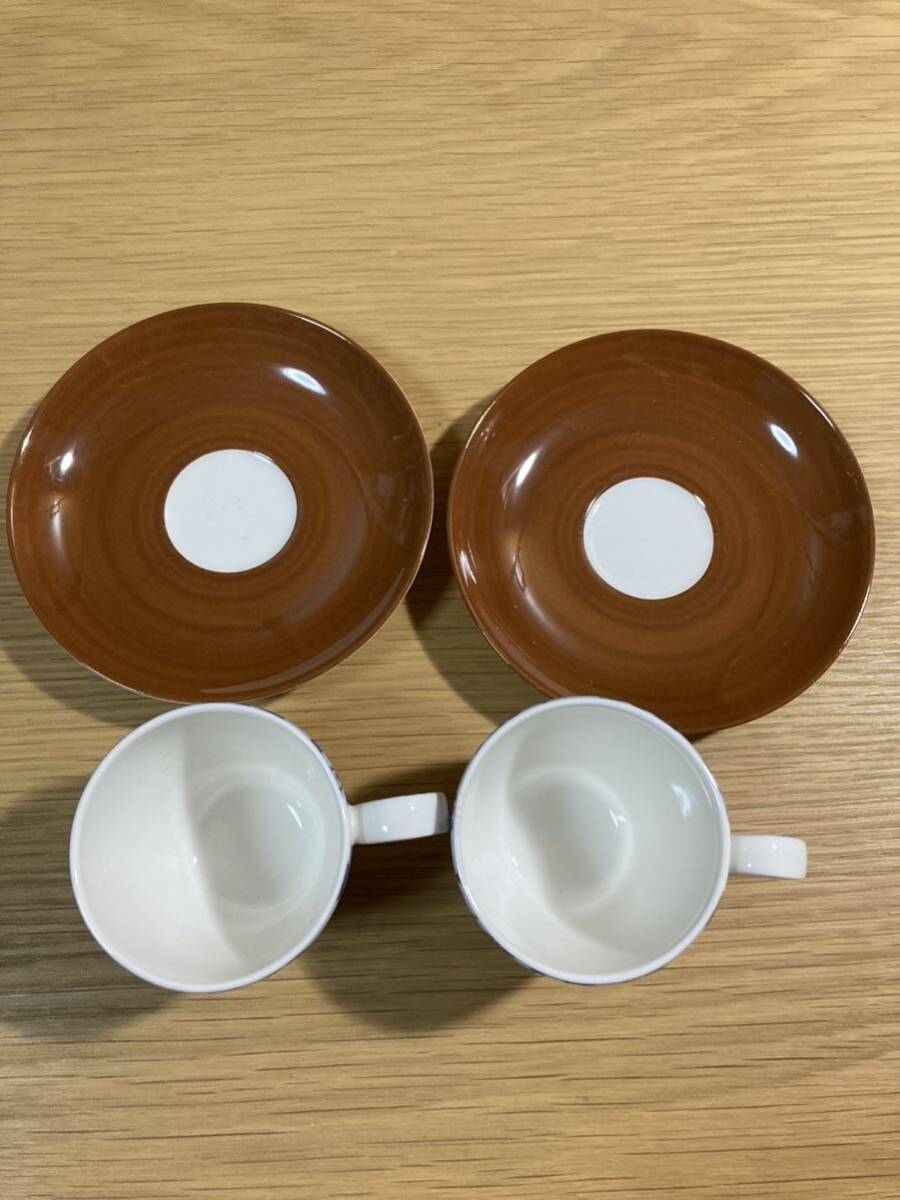 ▼ビレロイ&ボッホ≪カップ&ソーサー 2客≫Villeroy&Boch カフェクラブ デミタス エスプレッソ