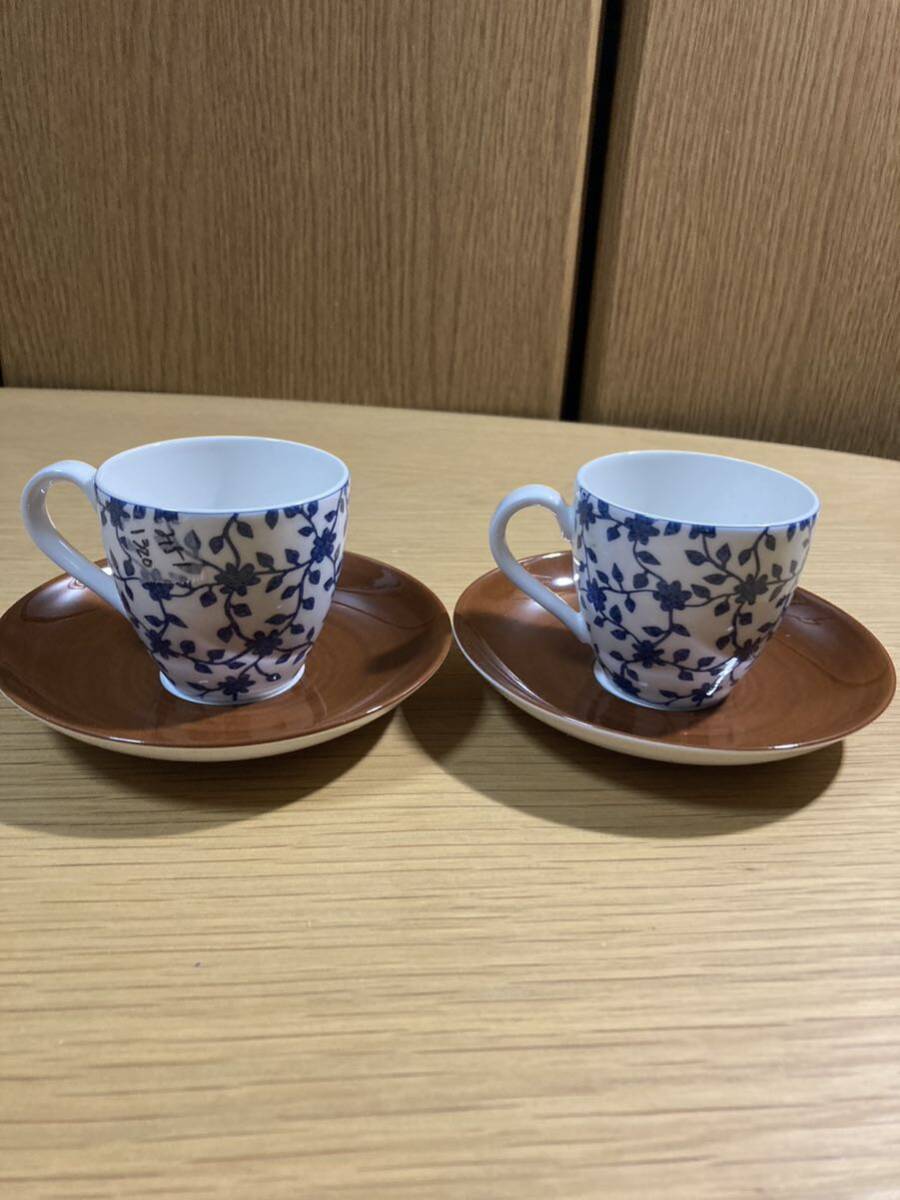 ▼ビレロイ&ボッホ≪カップ&ソーサー 2客≫Villeroy&Boch カフェクラブ デミタス エスプレッソ