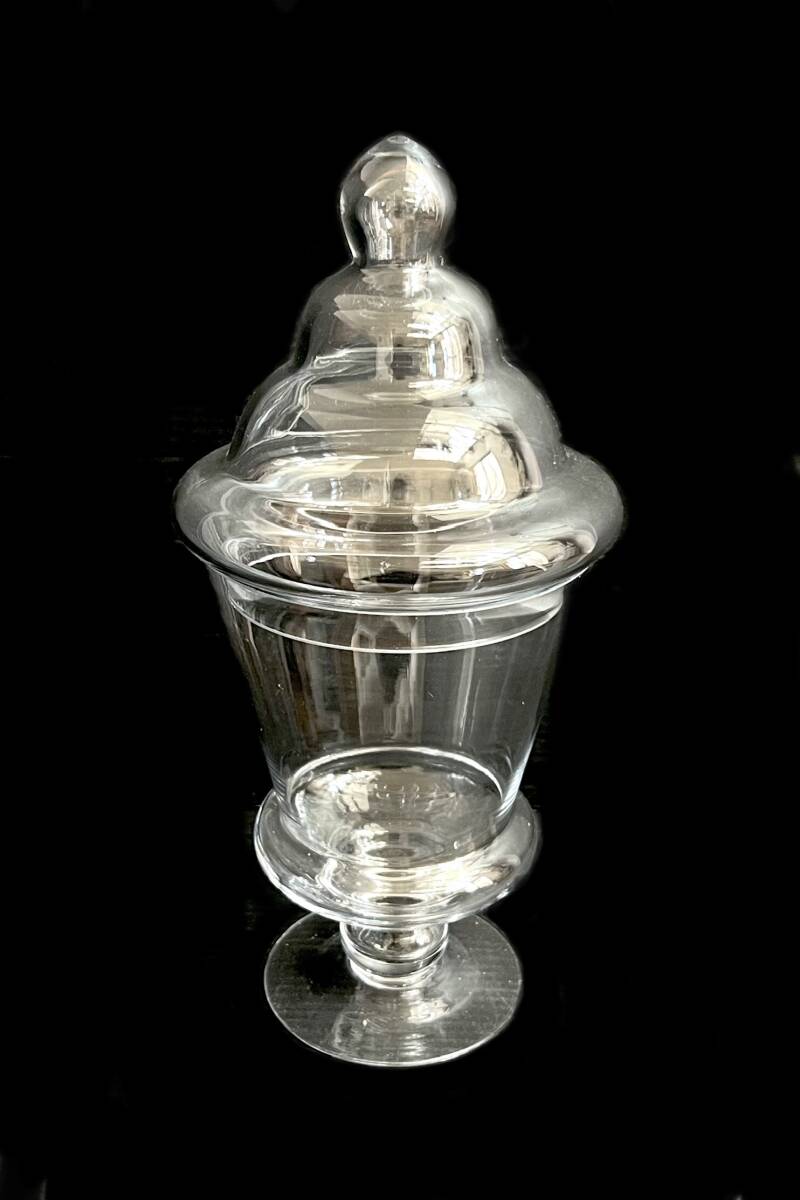 630213017　GLASS JAR Cornet M　ガラスジャー　コルネット　SG1275　インテリア　小物収納　雑貨_画像1