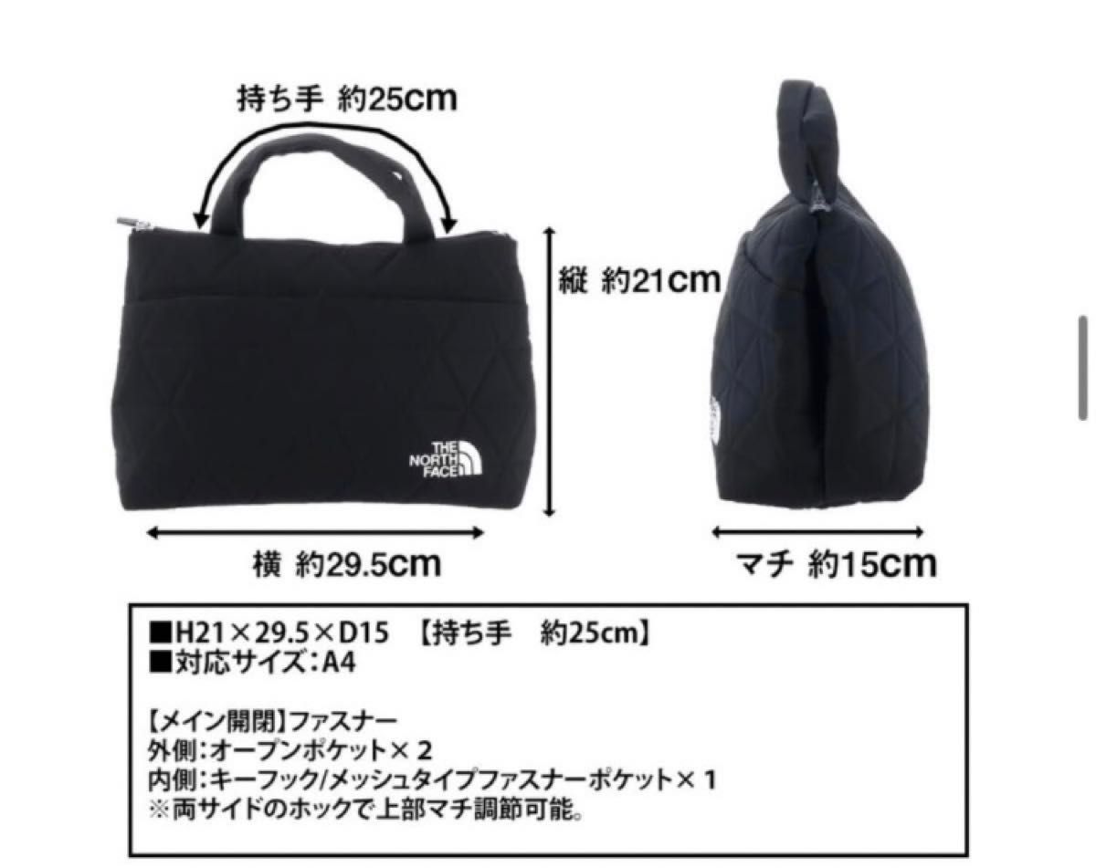 新品 THE NORTH FACE ジオフェイスボックストート