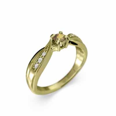 経典 28900円 シトリン(黄水晶) オーダーメイド 天然ダイヤモンド その他
