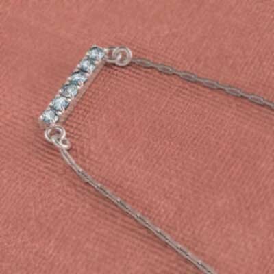 人気ブランドからコーディネートを探す ペンダント プレート アクアマリン Pt900 3月誕生石 6ピース アクアマリン