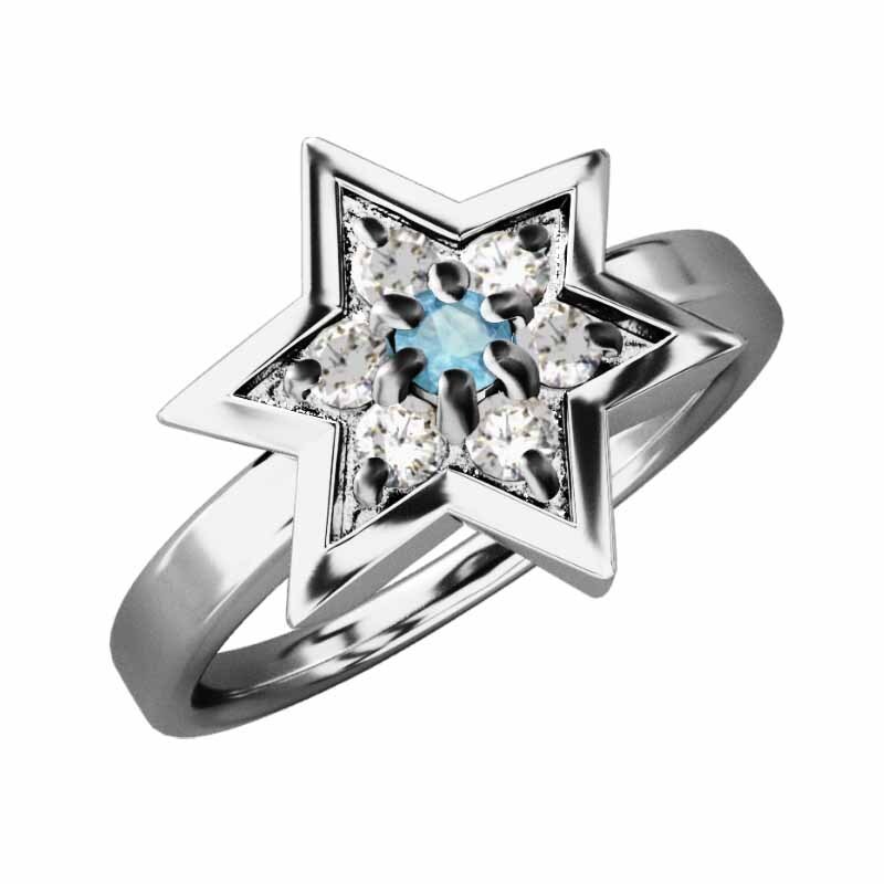 全ての 34000円 天然 ブルートパーズ(青) リング 18kホワイトゴールド ゴールド
