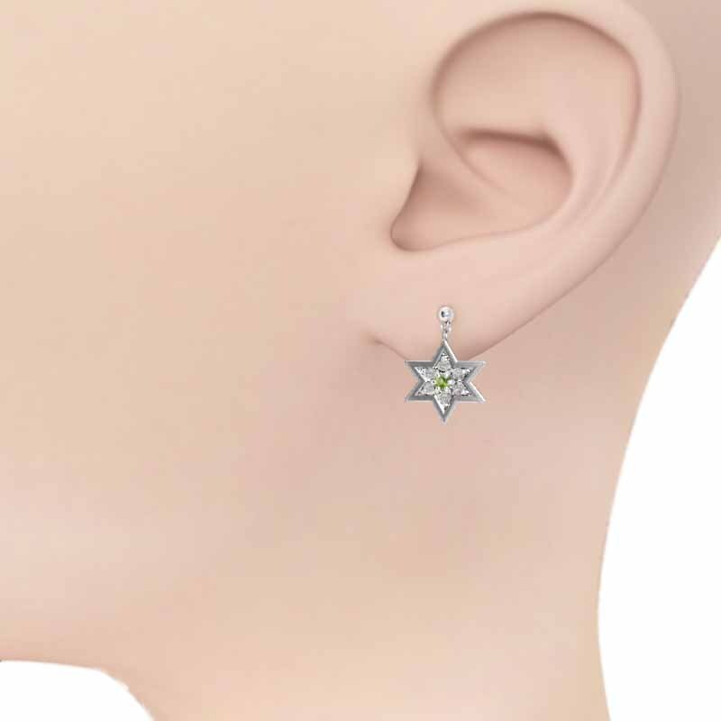 最新人気 29546円 ペアピアス 六芒星 ペリドット 天然ダイヤモンド k18 ゴールド