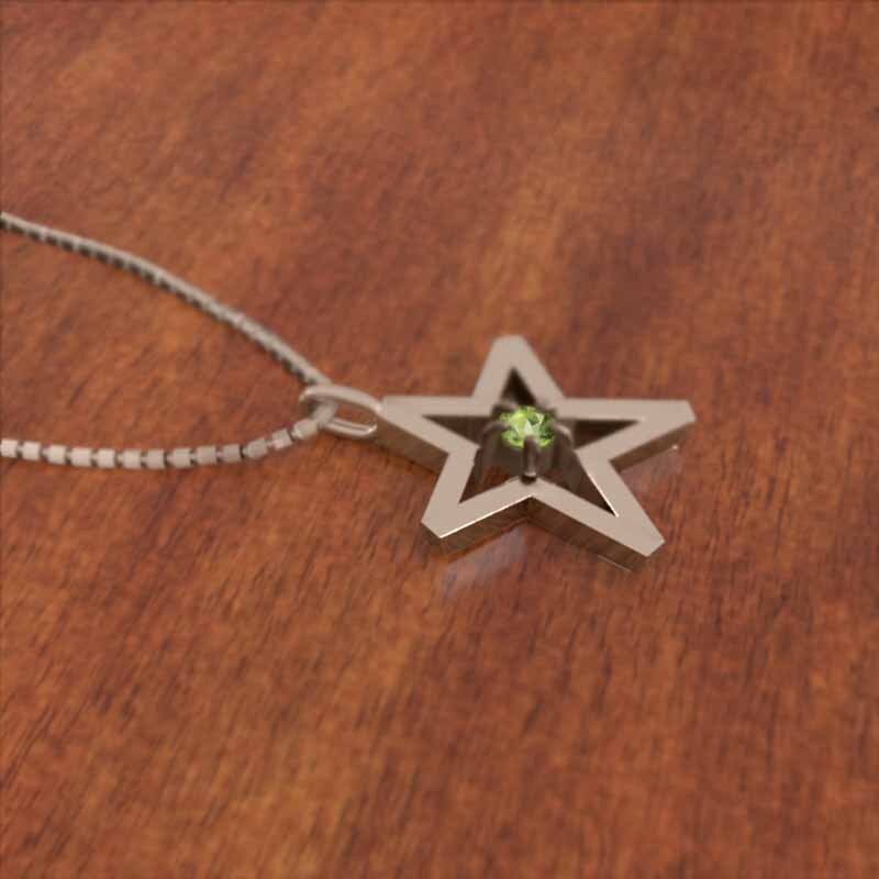 【2024年】もらって嬉しいお歳暮 人気ランキング 23584円 k18ピンクゴールド ジュエリー ネックレス 星の形 一粒 ペリドット