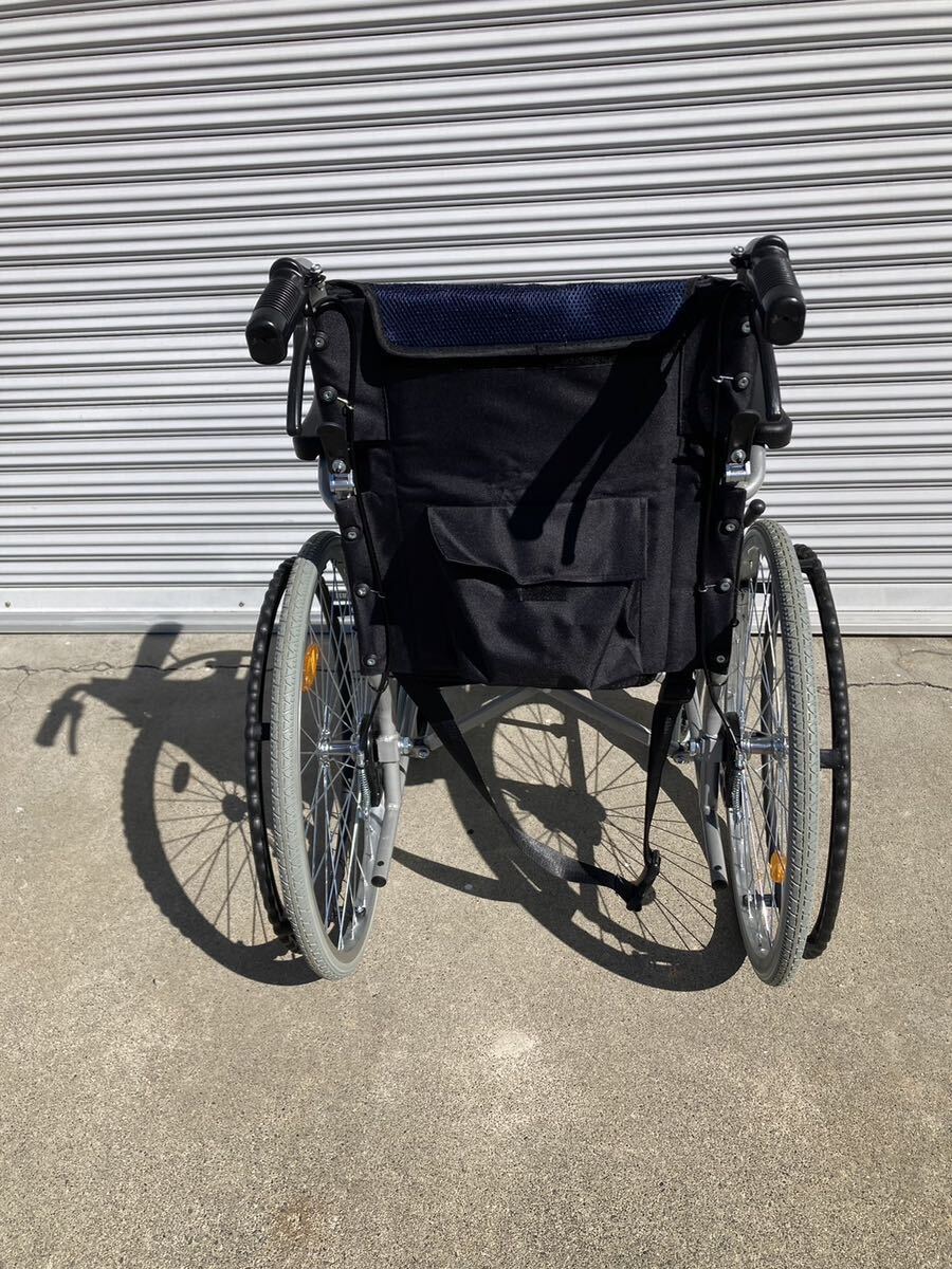 OK○ 美品Care-Tec Japan（ケアテック ジャパン）折りたたみ車椅子 CA-10SU《直接手渡し歓迎》 大量在庫　15台以上車有り_画像6