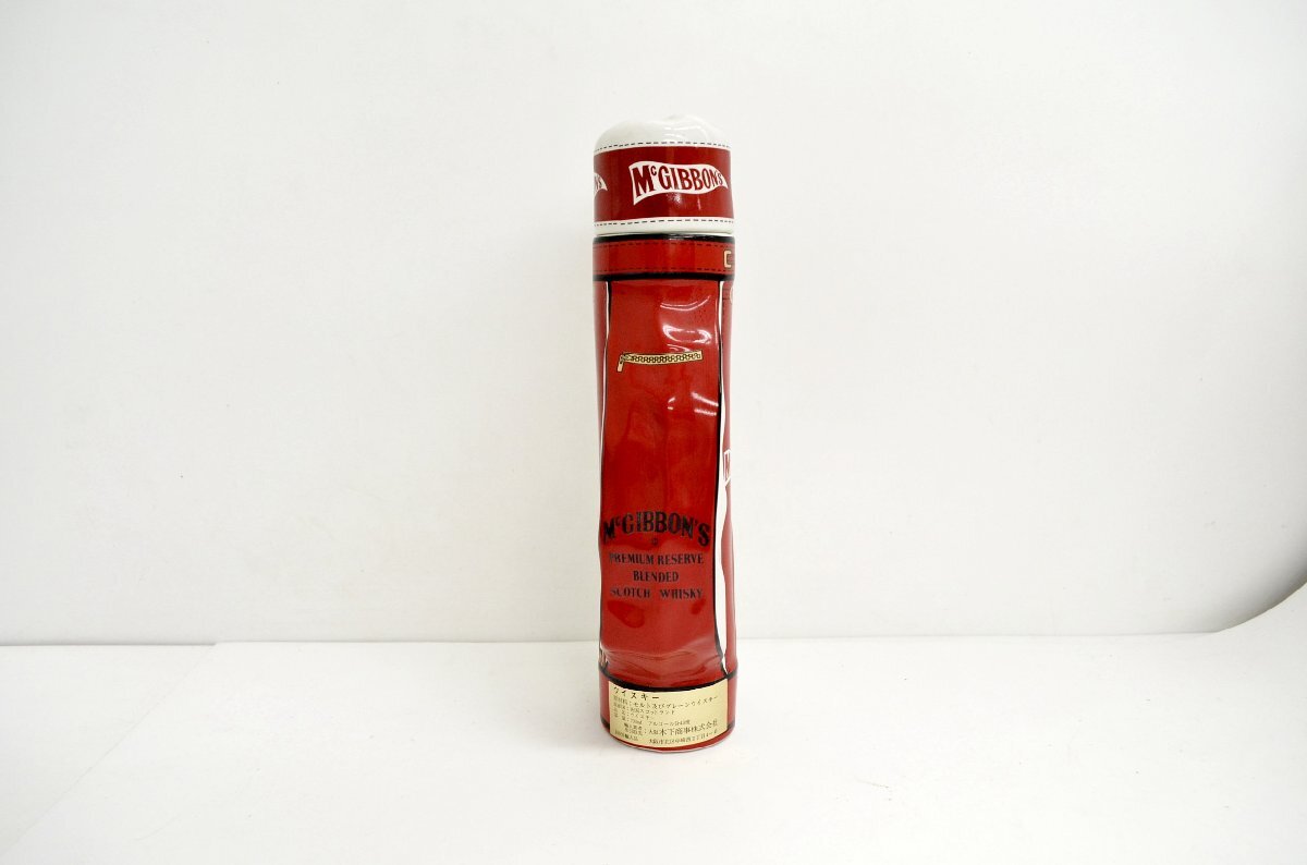 【rmm1】未開栓 Mc GIBBON'S マックギボンズ 陶器 Scotch Whisky スコッチ ウイスキー 700ml 43% 古酒 ＊同梱不可_画像4