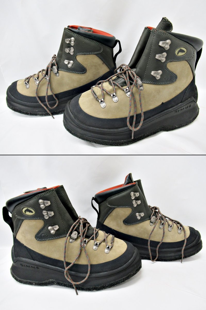 [fns] 美品 SIMMS シムス G3 guide boot felt ウェーディング ブーツ シューズ 27cm 25556-00の画像2