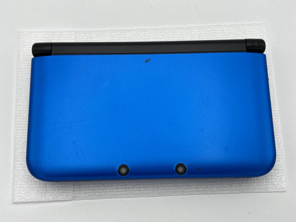 良品 ニンテンドー 3ds LL ブルー × ブラック 本体 付属品 完品 画面保護フィルム貼り付け済み Nintendo ゲーム 1円スタート_画像9