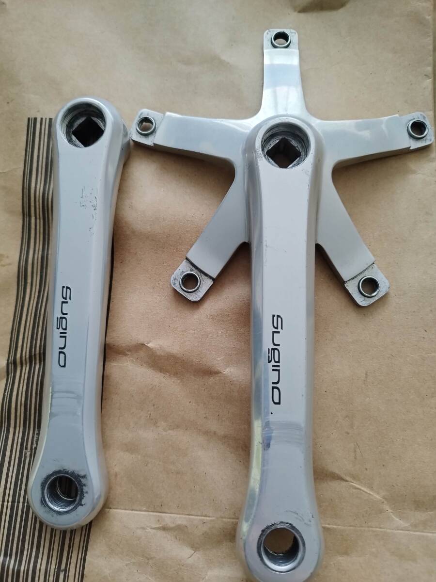 9730円 SUGINO クランクセット 165mm NJS - セット 9730円 SUGINO クランクセット 165mm NJS - セット