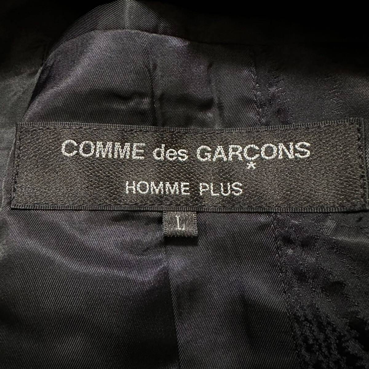 COMME des GARCONS HOMME PLUS コムデギャルソンオムプリュス　2023AW ケープジャケット ポンチョ 23AW ad2023_画像5