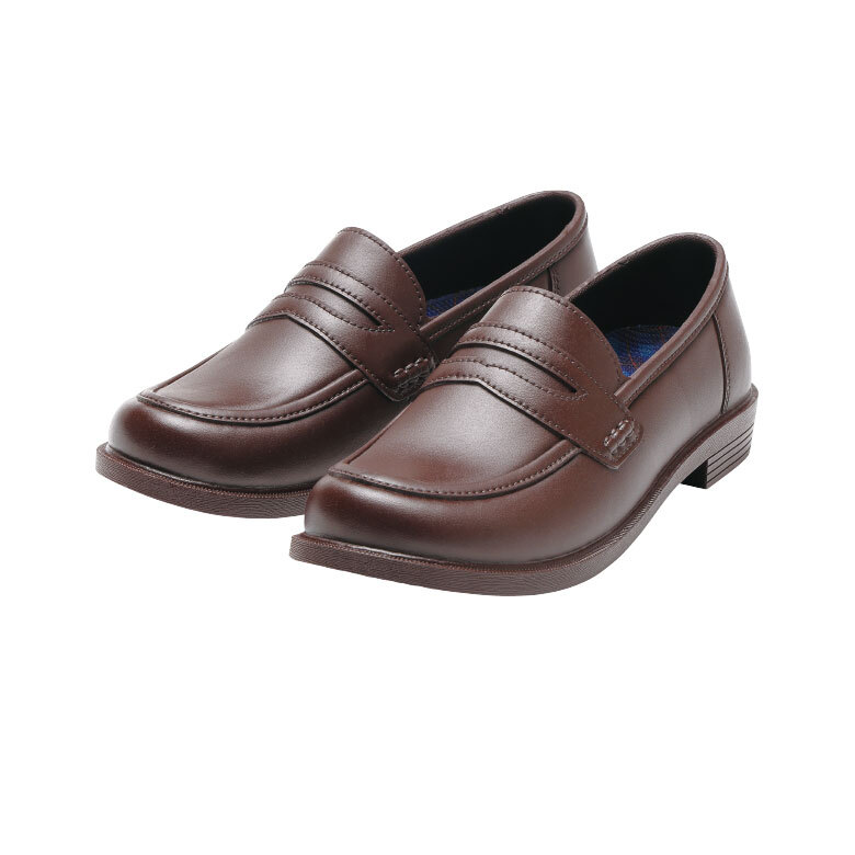  cook shoes Loafer type ( Brown L ) Cafe shoes stylish Loafer slipping difficult 