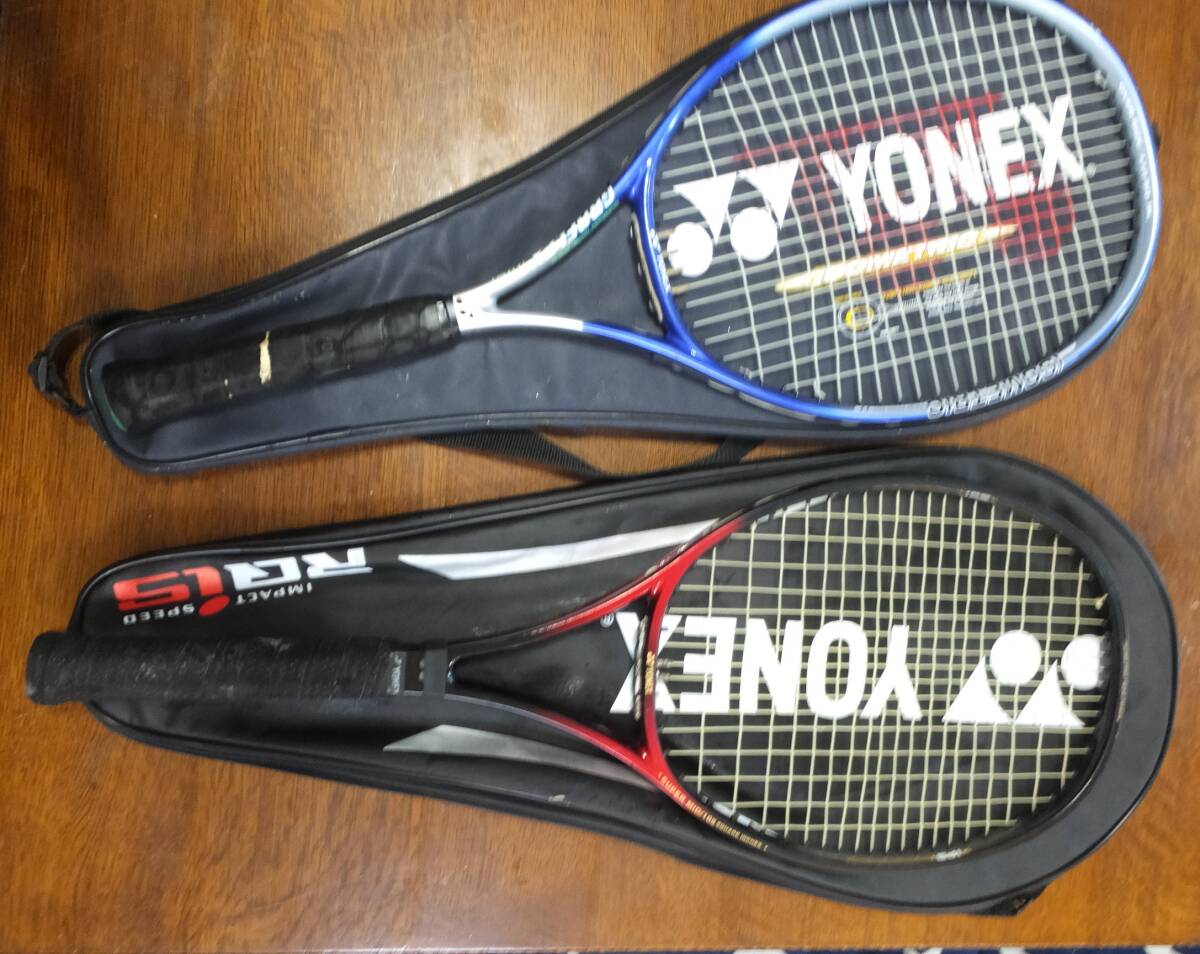 テニスラケット　YONEX　ラッケット　ラッケットケース　2本セット　_画像4