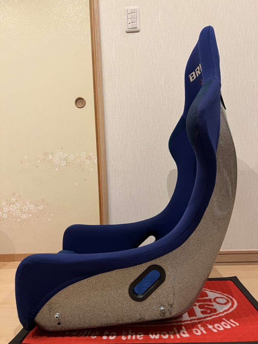 * prompt decision free shipping * BRIDE bride full bucket seat full backet ZIEGⅢji-g3 blue Logo 