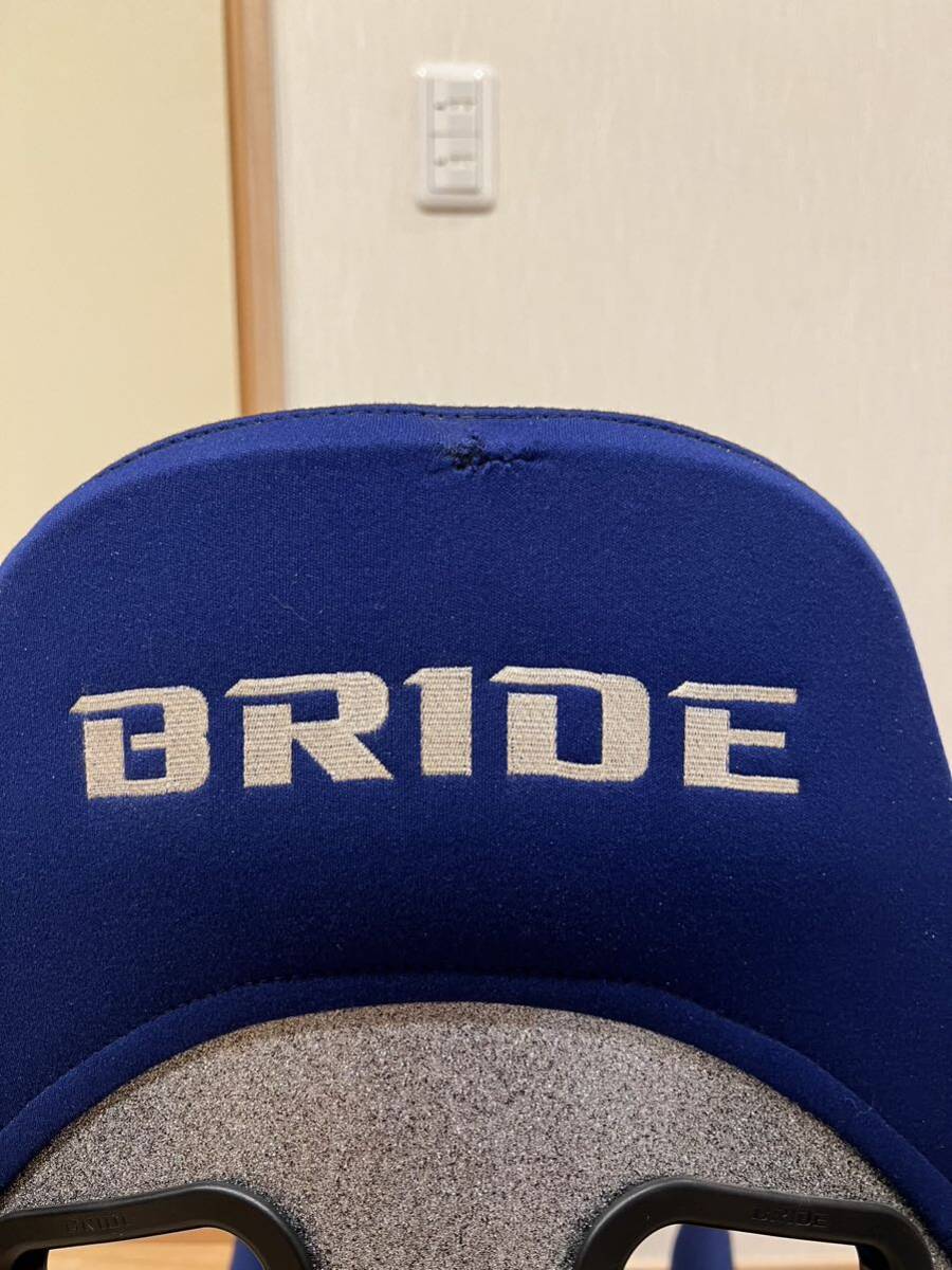 * prompt decision free shipping * BRIDE bride full bucket seat full backet ZIEGⅢji-g3 blue Logo 