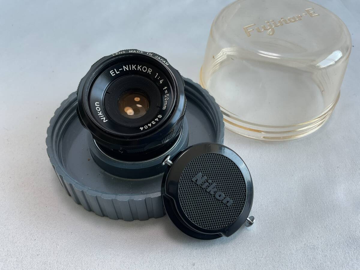 Nikon EL-NIKKOR 1:4 f=50mm 引き伸ばしレンズ 中古レンズ_画像1
