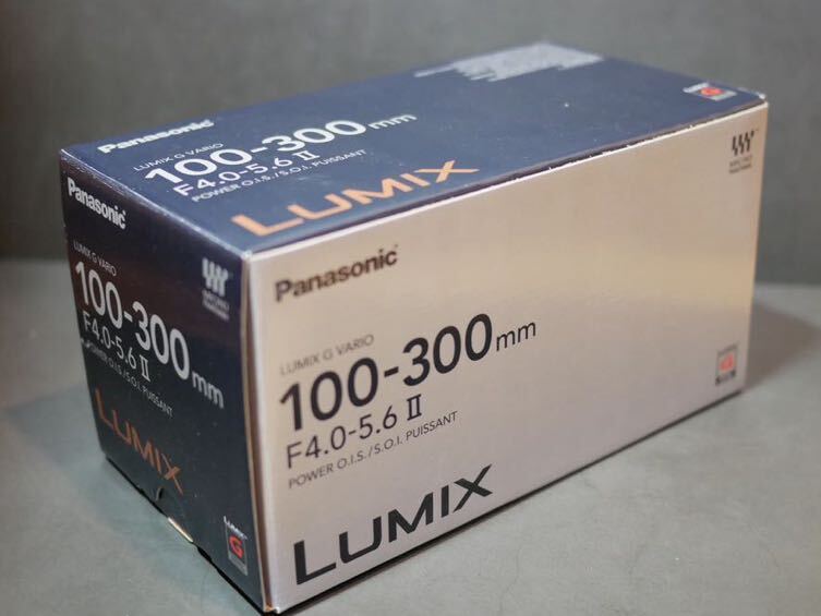 【美品】　Panasonic　マイクロフォーサーズ　カメラレンズ　LUMIX G VARIO 100-300mm / F4.0-5.6 II / POWER O.I.S. H-FSA100300_画像1