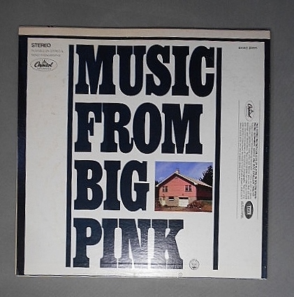幻のキャピタル　ブラックレインボーレーベル　初版　THE　BAND　１st　　MUSIC FROM BIG PINK　_画像2