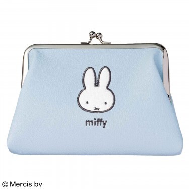 [miffy ミッフィー]　レザー調がま口ポーチ SPRiNG（2023年12月号付録）_画像4