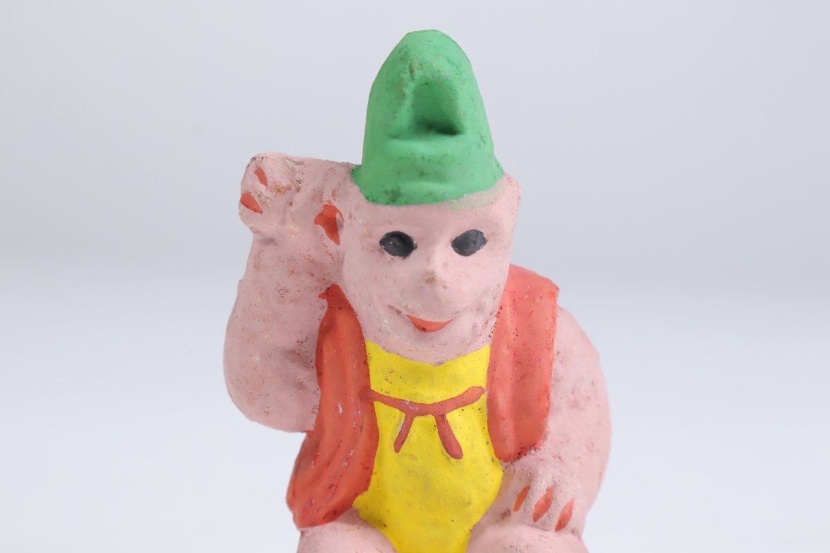 今戸焼 御幣猿 郷土玩具 東京都 民芸 伝統工芸 風俗人形 置物_画像7