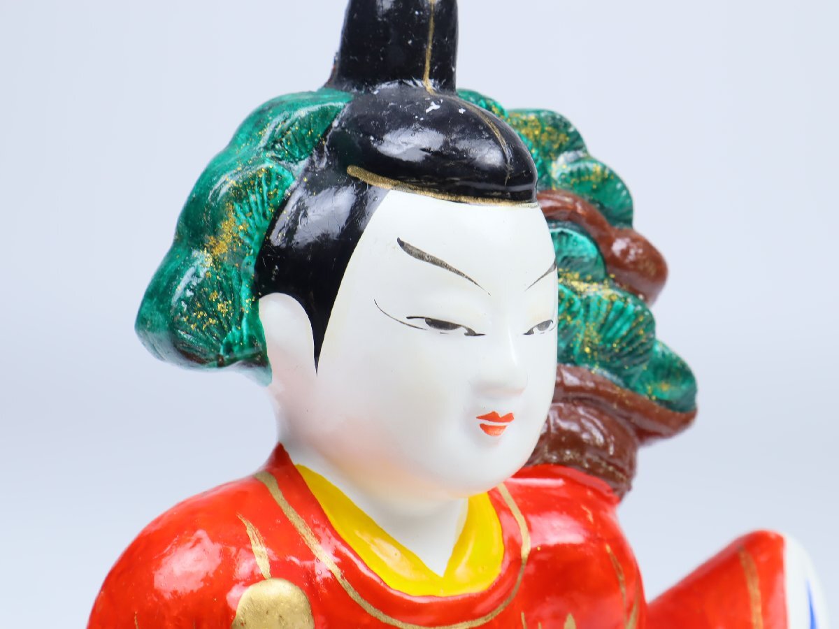 三好人形 松負い天神 郷土玩具 広島県 民芸 伝統工芸 風俗人形 置物_画像9