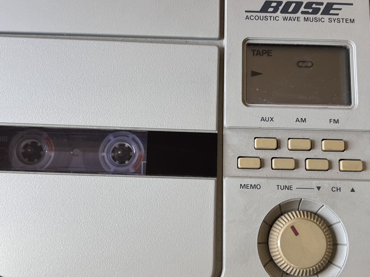 BOSE AW-1D ACOUSTIC WAVE MUSIC SYSTEM ラジカセ CDコンポ ボーズ カセットデッキ　CDラジカセ 中古美品_画像6