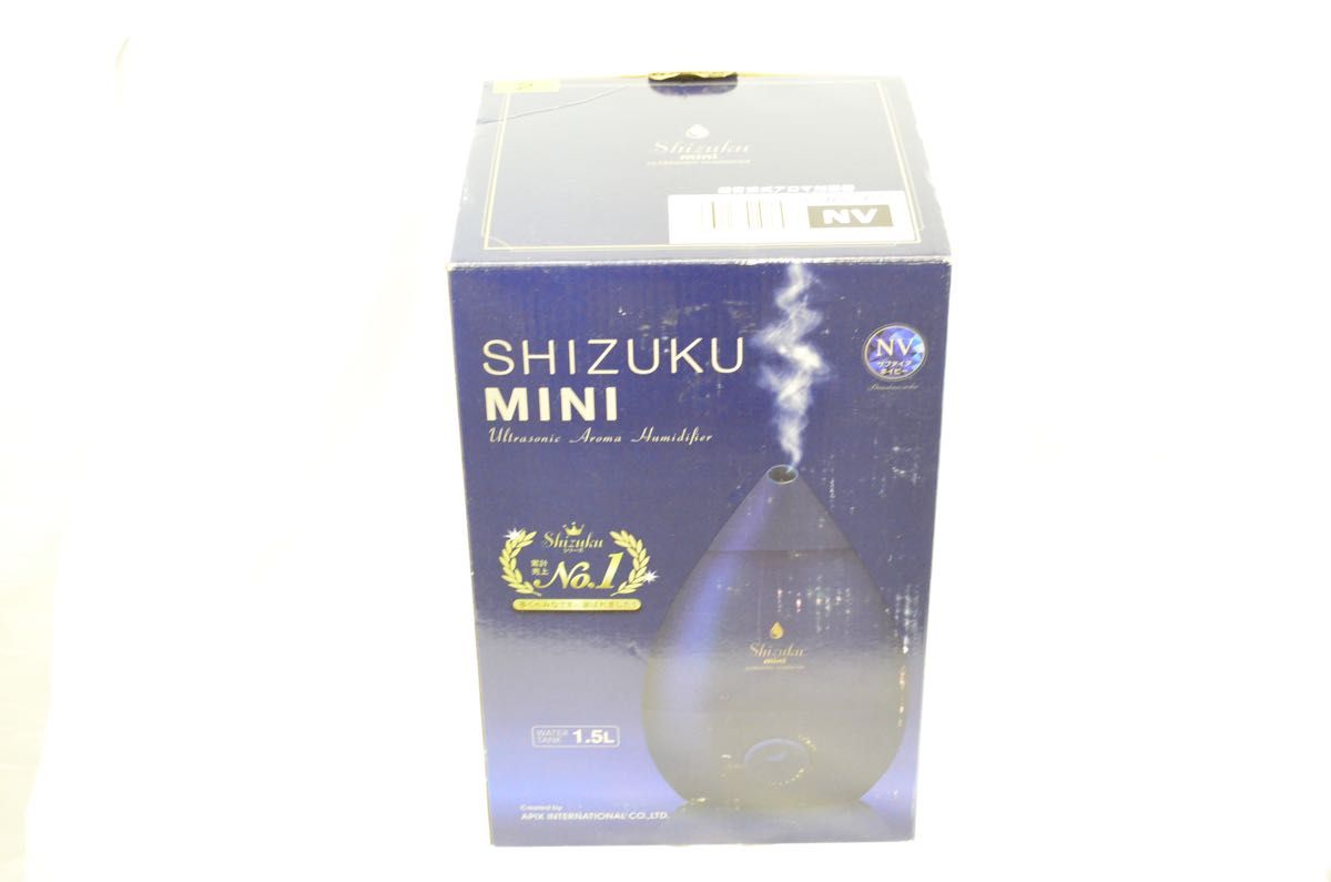 H023 Humidifier 加湿器 しずく SHIZUKU mini 超音波式アロマ加湿器