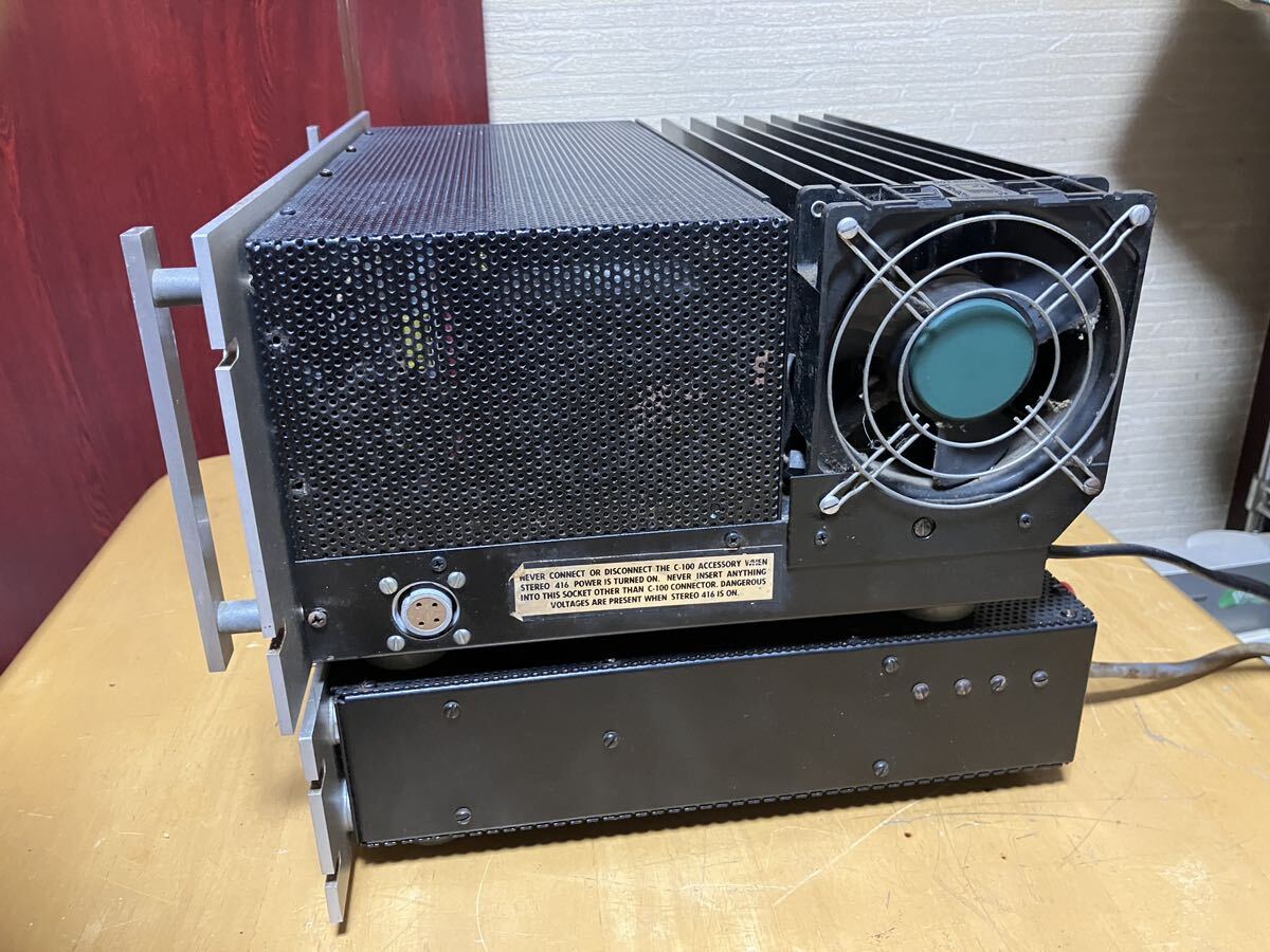 dynaco model416 （model400類似品？） + C100 パワーアンプ ダイナコ ジャンク扱い_画像3