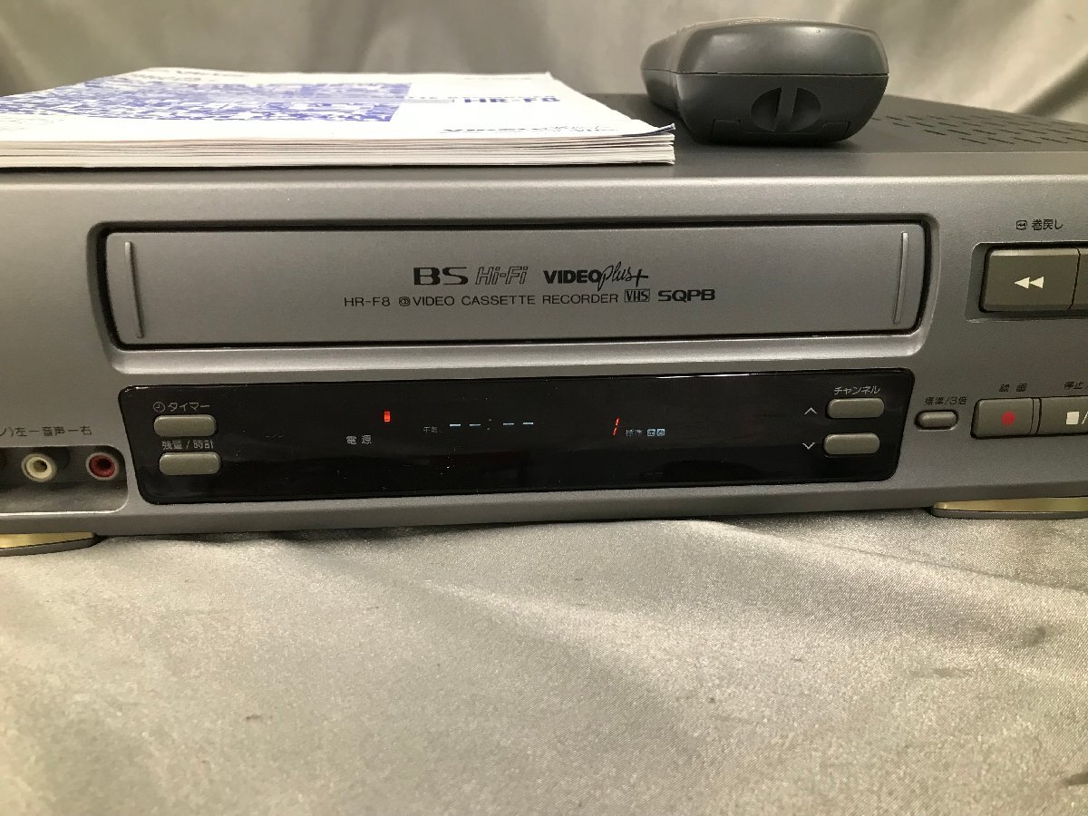 03-13-446 ◎BP 中古品 VIDEO CASSETTE RECORDER HR-F8 ビデオカセットレコーダー 映像機器の画像3