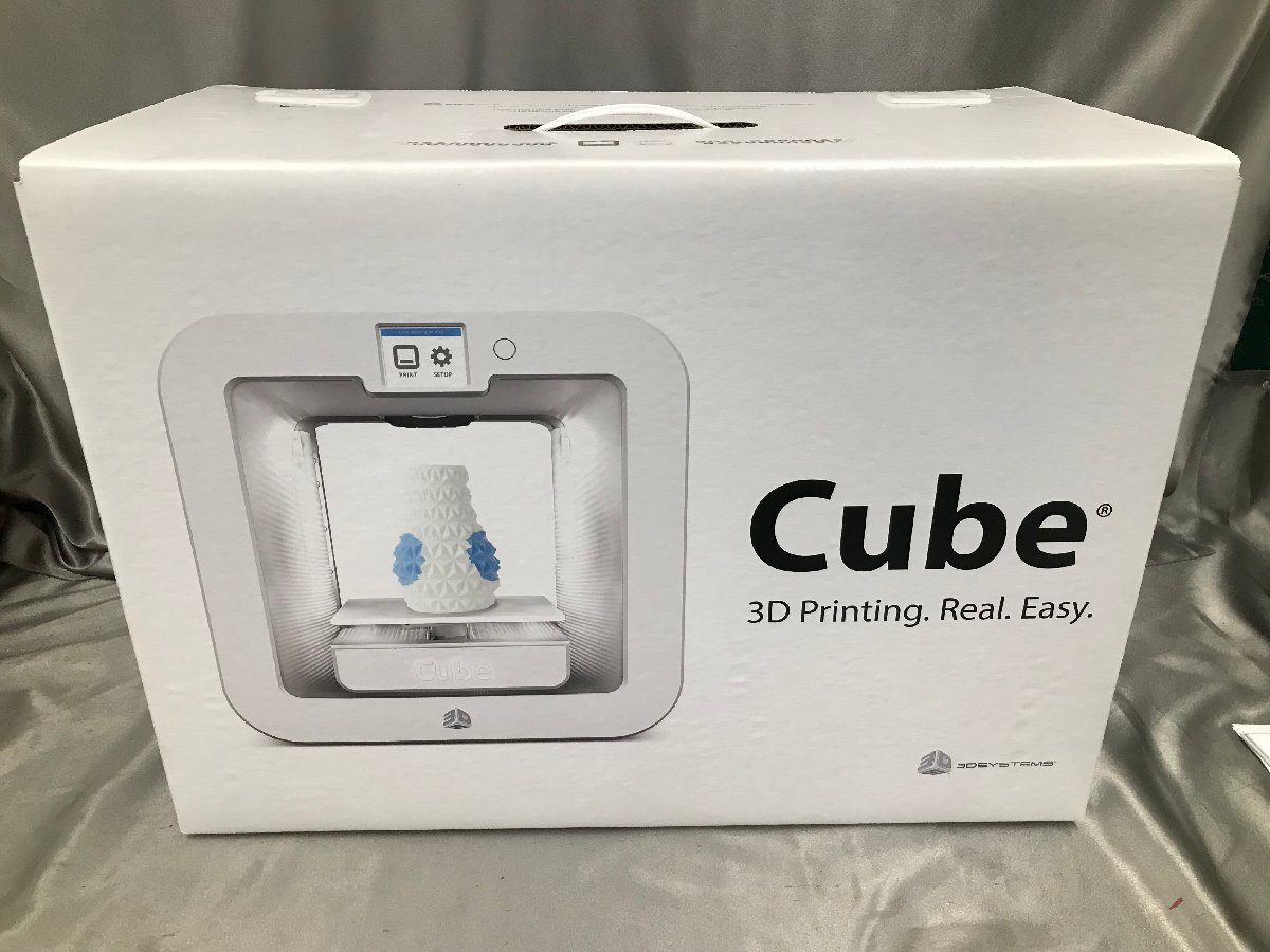 03-28-824 ★BE【大】 未使用品  3D Systems スリーディーシステムズ Cube 3Dプリンター Personal 3Dプリンターの画像1