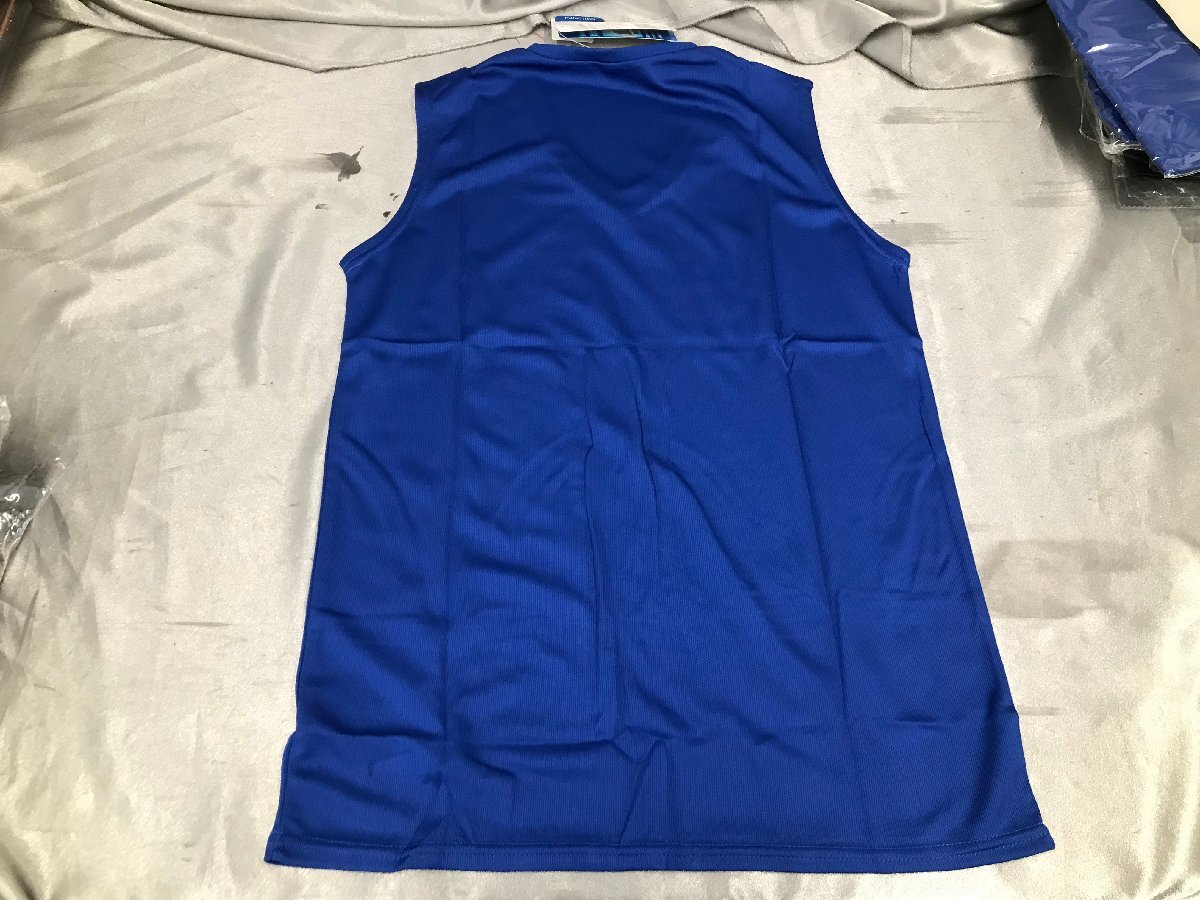 03-28-851 *BZ[ маленький ] не использовался товар безрукавка сетка нижний голубой S размер мужской внутренний рубашка 8 позиций комплект нижнее белье рубашка 