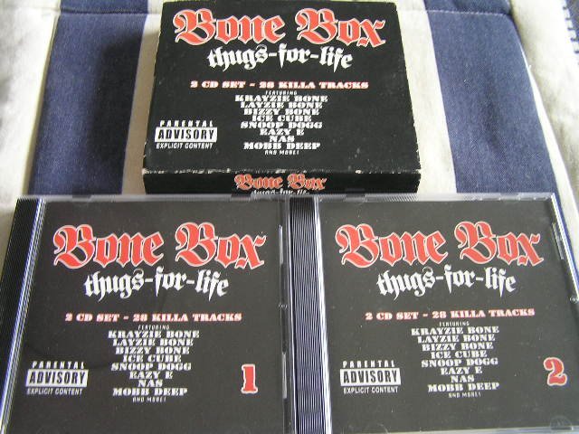 【HR401】《Bone Box / thugs-for-life》Krayzie / Layzie / Bizzy Bone / Ice Cube / Eazy-E 他 - 2CDの画像3