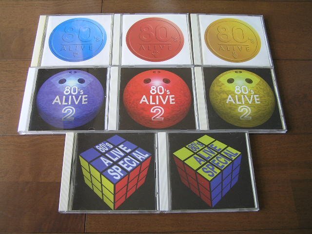 【JR403】 《80's Alive & 80's Alive Special / エイティーズ・アライヴ》 8CD_画像1