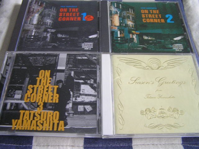 【JP401】アカペラ 《山下達郎》On The Street Corner & Season's Greeting - 4CD_画像1