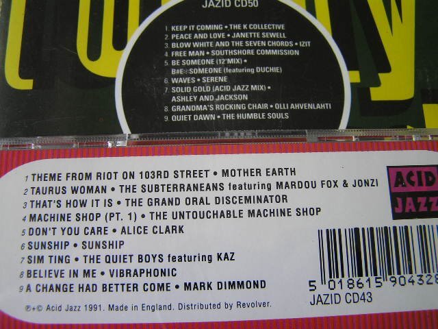 【JR403】Acid Jazz 《Totally Wired / トータリー・ワイヤード》12CD_画像7