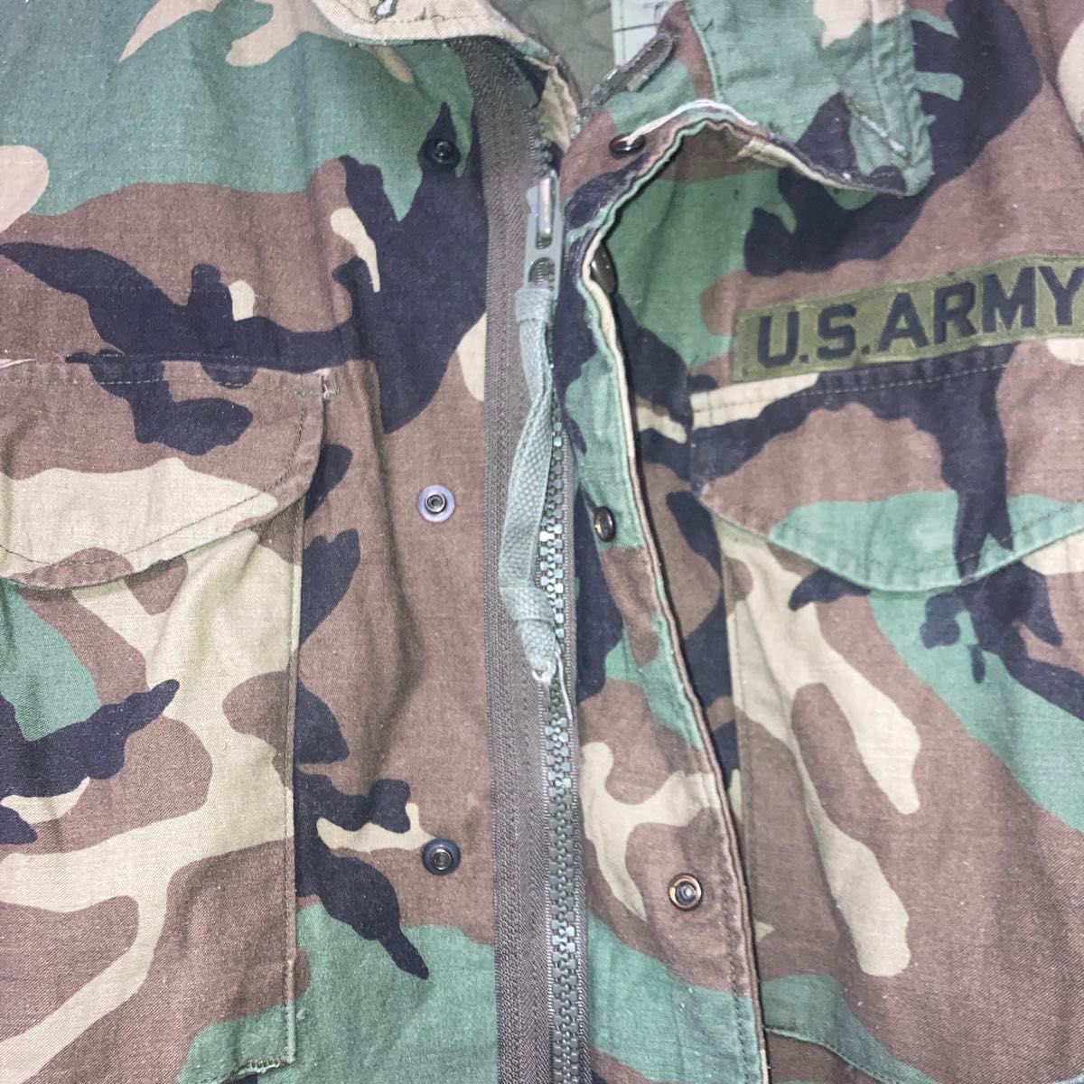 米軍実物　米軍放出品　M65 フィールドジャケット ミリタリー ウッドランドカモ 古着 ミリタリージャケット ARMY ジャケット