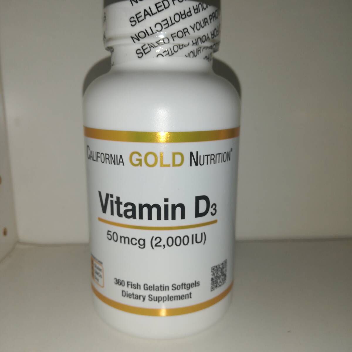  vitamin D3 2000IU 50mcg 360 bead high capacity California Gold Nutrition[ new goods * including carriage ]
