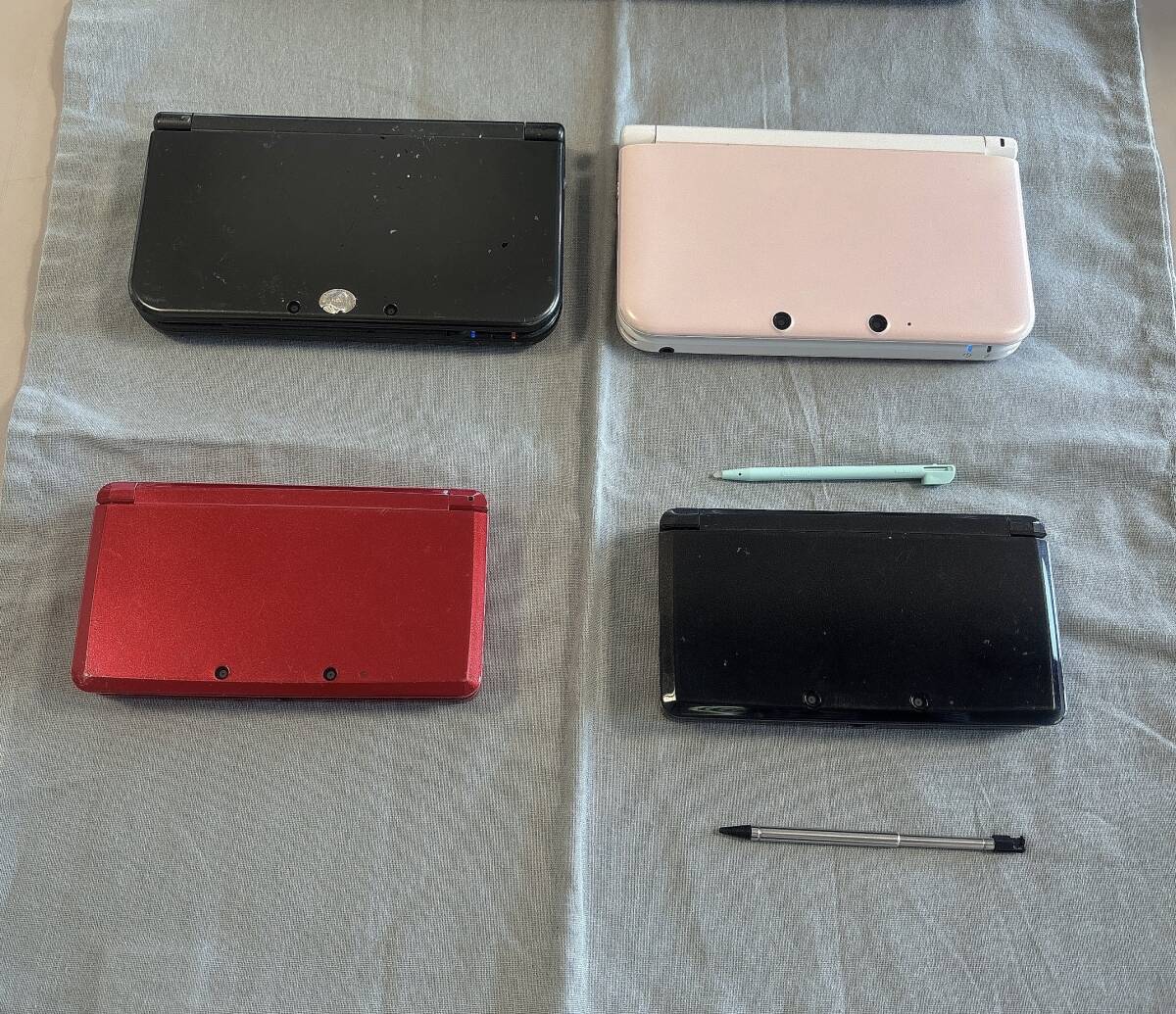 NEW ニンテンドー3DS LL、3DS LL、3DS、3DS、まとめて4台　_画像4