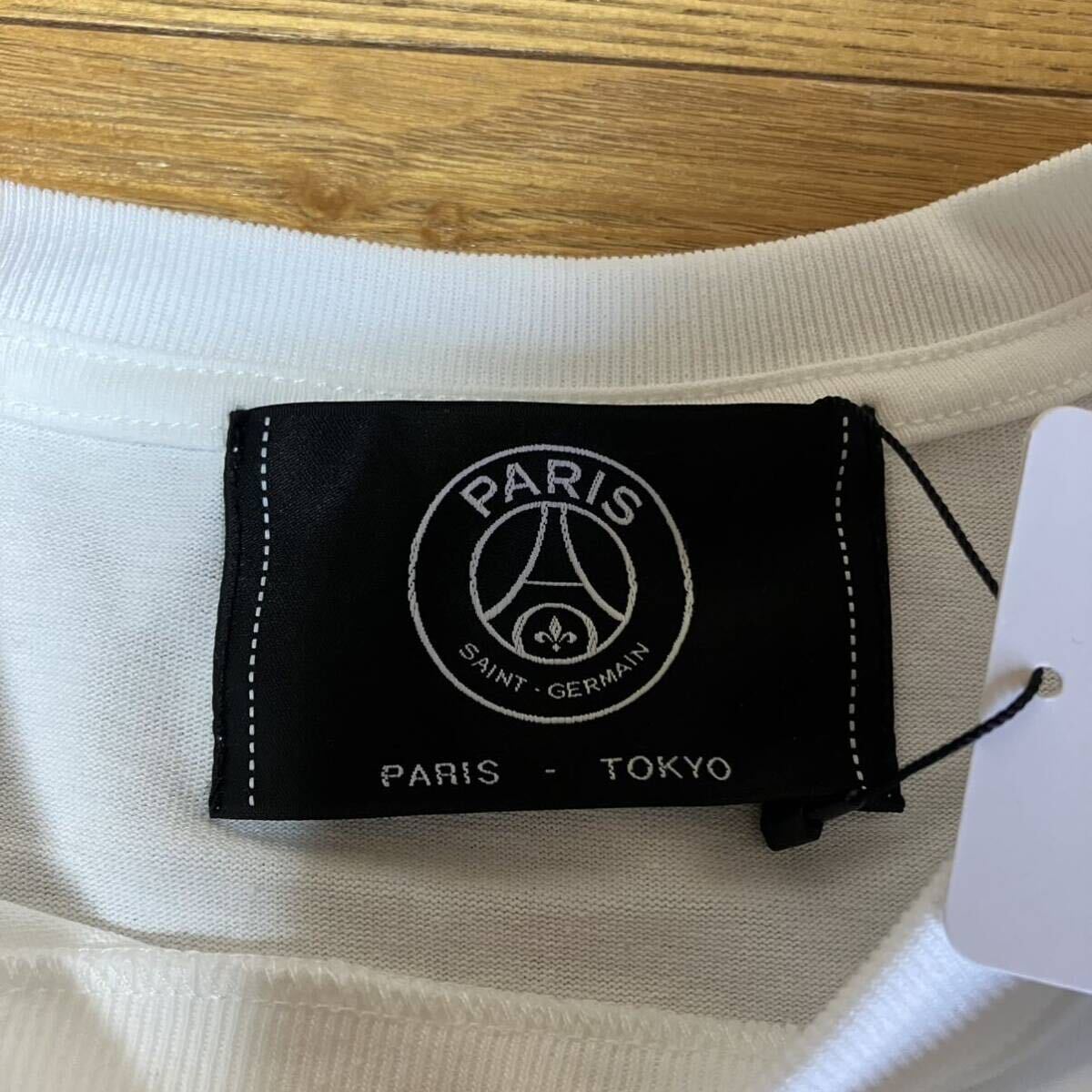 Paris Saint-Germain EDIFICE パリサンジェルマン 虎 刺繍 長袖 Tシャツ ロンT PSG Mサイズ 送料込_画像5