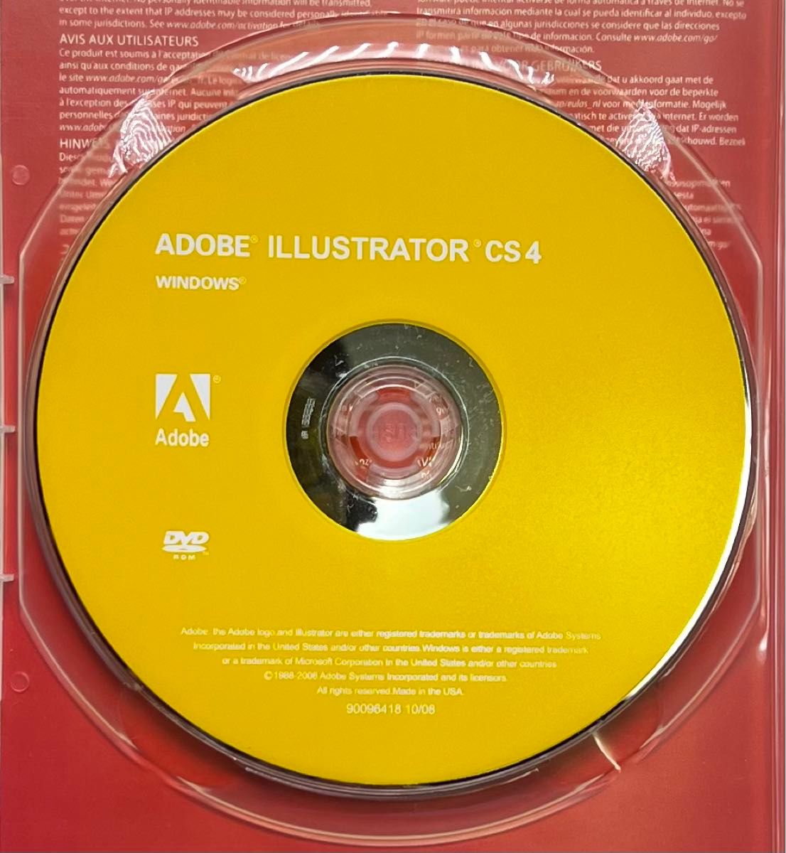 美品 〜Adobe Illustrator CS4《Windows版》日本語&英語 永続版 美品 〜Adobe Illustrator CS4《Windows版》日本語&英語 永続版