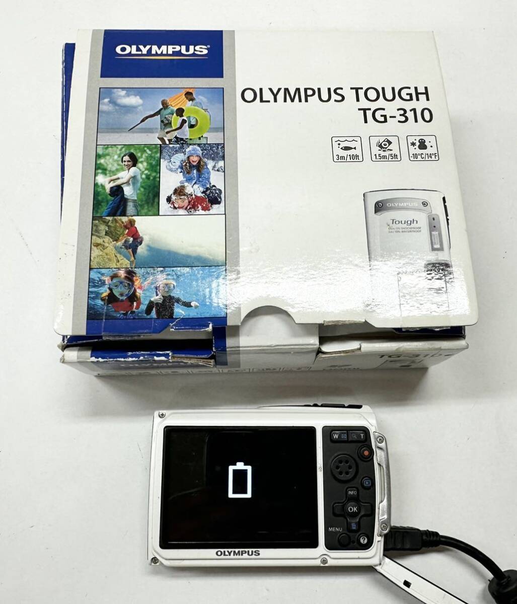 OLYMPUS TOUGH オリンパス TG-310 デジタルカメラ デジカメ A4_画像1