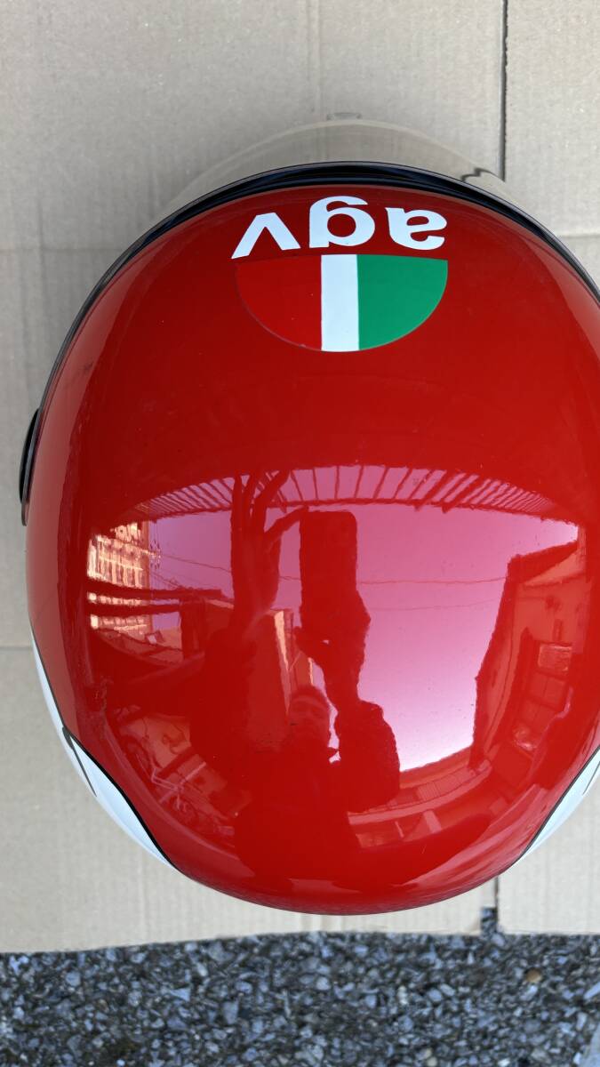 AGV KR2000 ヘルメット　ケニーロバーツ　サイズ58cm相当　ビンテージ　美品　内装洗浄済_画像7