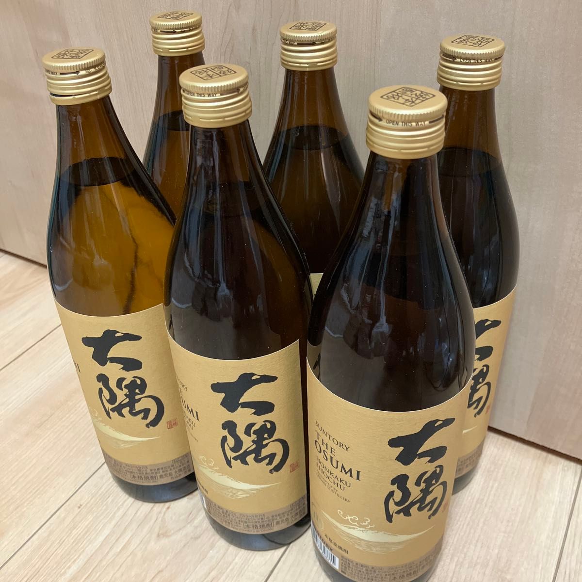 本格焼酎 焼酎　麦焼酎　大隅　6本セット　SUNTORY