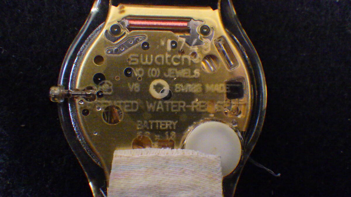 稼働品 swatch swiss クオーツ 電池交換済_画像7