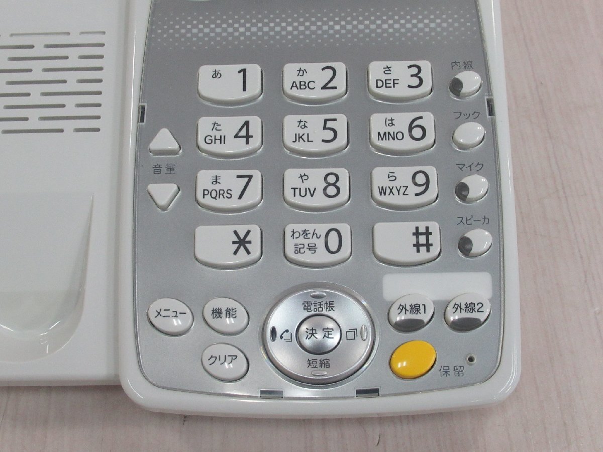 ZZD 1412 o 保証有 NTT BX2-STEL-(1)(W) BXⅡ 標準電話機 東14年製 綺麗・祝10000！取引突破！_画像5