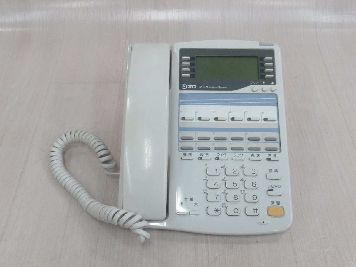 ▲ΩZZD 1431 o 保証有 NTT RXⅡ MBS-6LSTEL-(2) 6外線スター標準電話機・祝10000！取引突破！