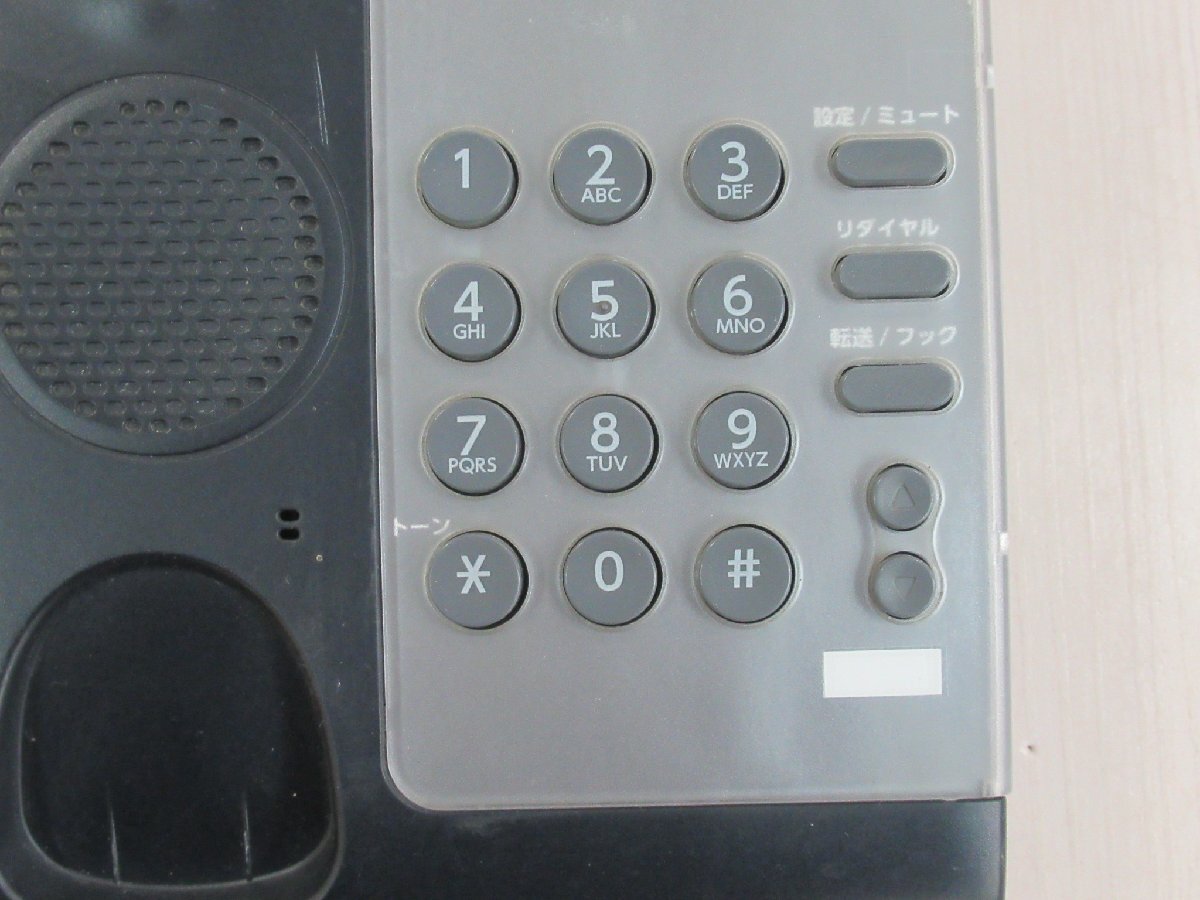 ▲ΩYG 1522 o 保証有 NEC DT210 DTL-1-1D(BK)TEL 標準電話機 金具付き 綺麗目・祝10000！取引突破！_画像5