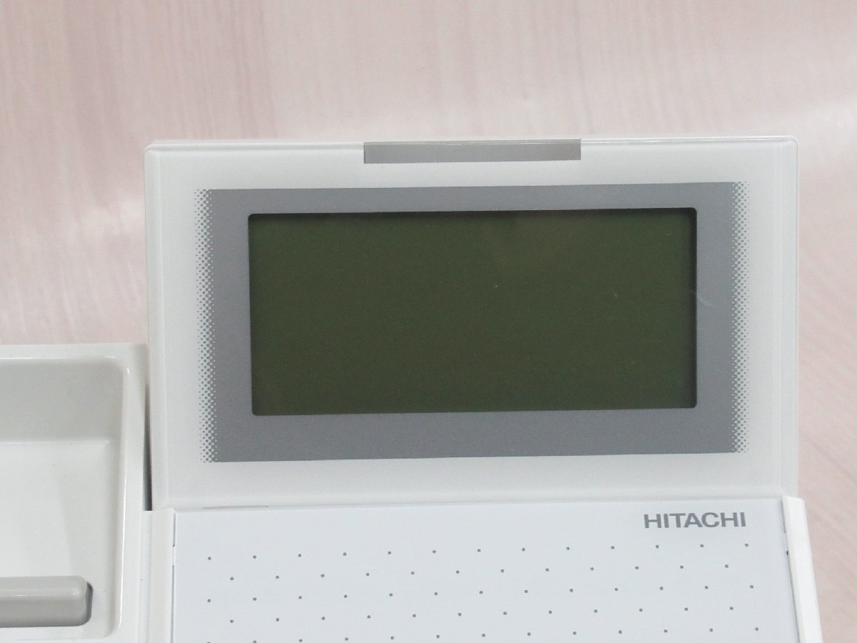 ▲ΩYG 1553 o 保証有 HITACHI HI-12G-TELSDA 日立 12ボタン多機能電話機 21年製 綺麗・祝10000!取引突破!!_画像3