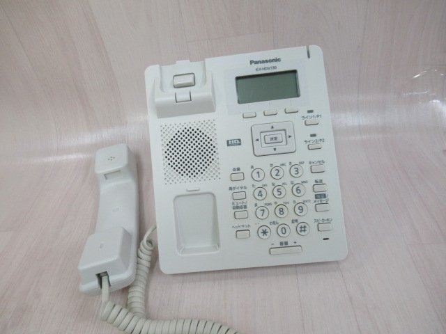 ＄ 同等品複数可 保証有 Panasonic パナソニック KX-HDV130N(白) IP電話機 アダプタ無しの画像2
